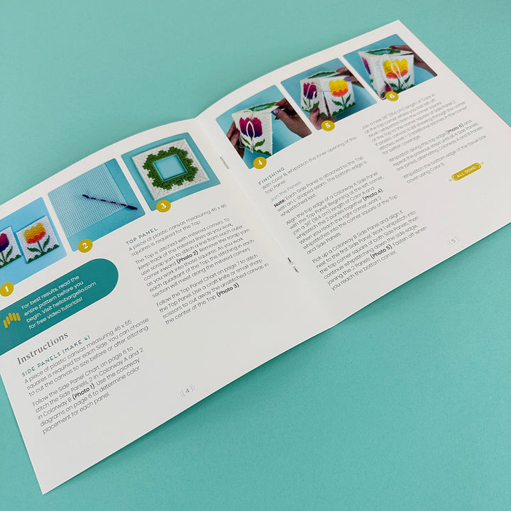 Flower Child Tissue Box Booklet
