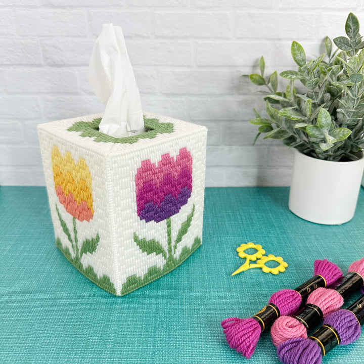 Flower Child Tissue Box Cover