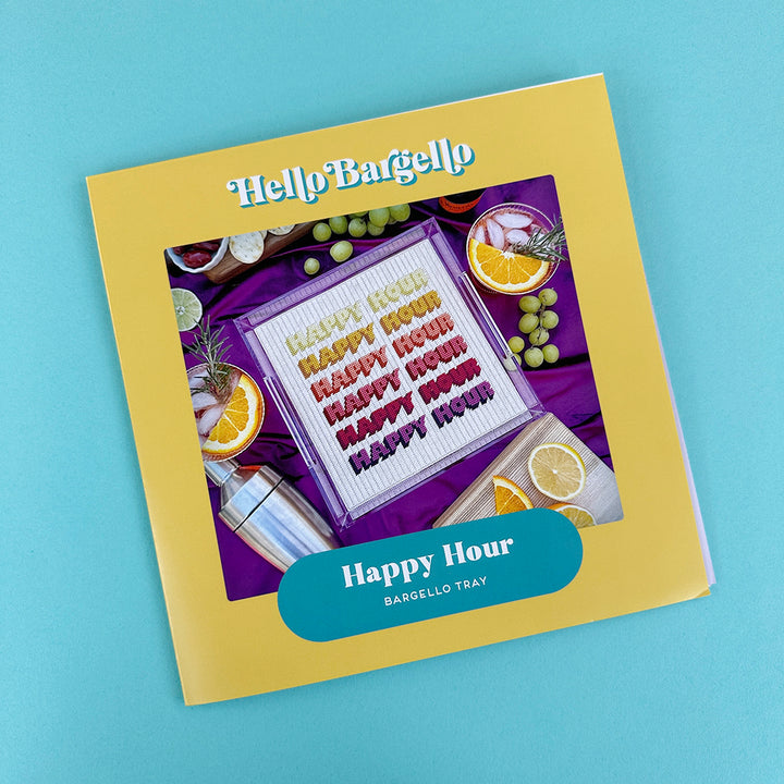 Happy Hour Tray Pattern Booklet
