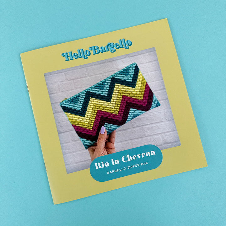 Rio Chevron Zipper Bag Pattern Booklet
