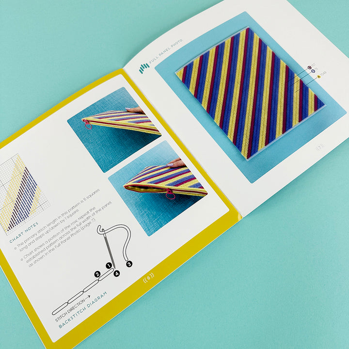 Rio Stripes Zipper Bag Pattern Booklet