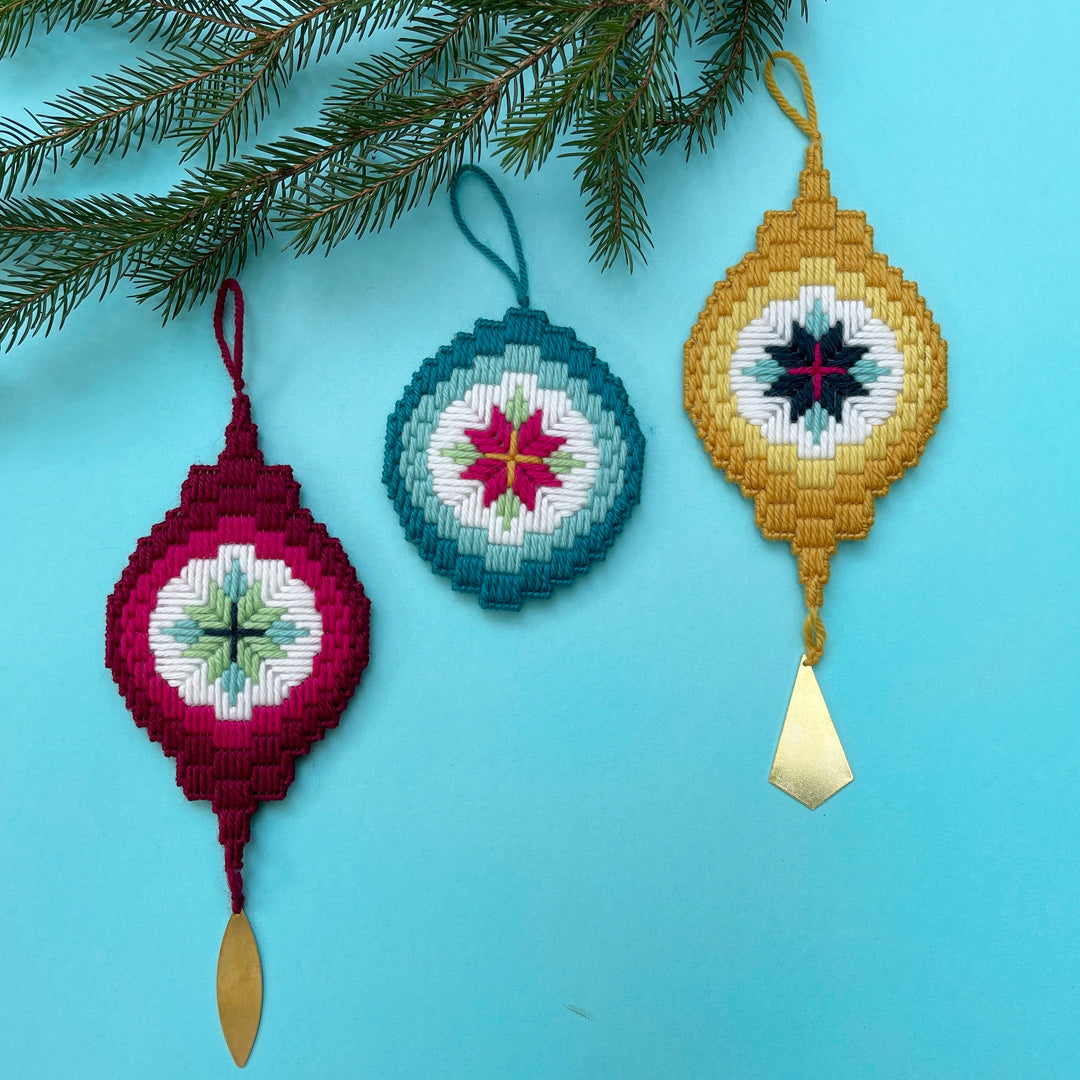 2021 Holiday Ornaments Digital Pattern
