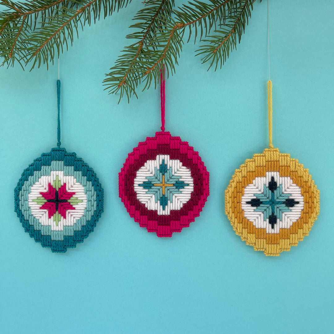 2021 Holiday Ornaments Digital Pattern