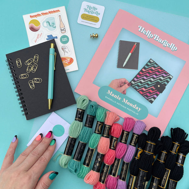 LIMITED EDITION Manic Monday Notebook Portfolio Set
