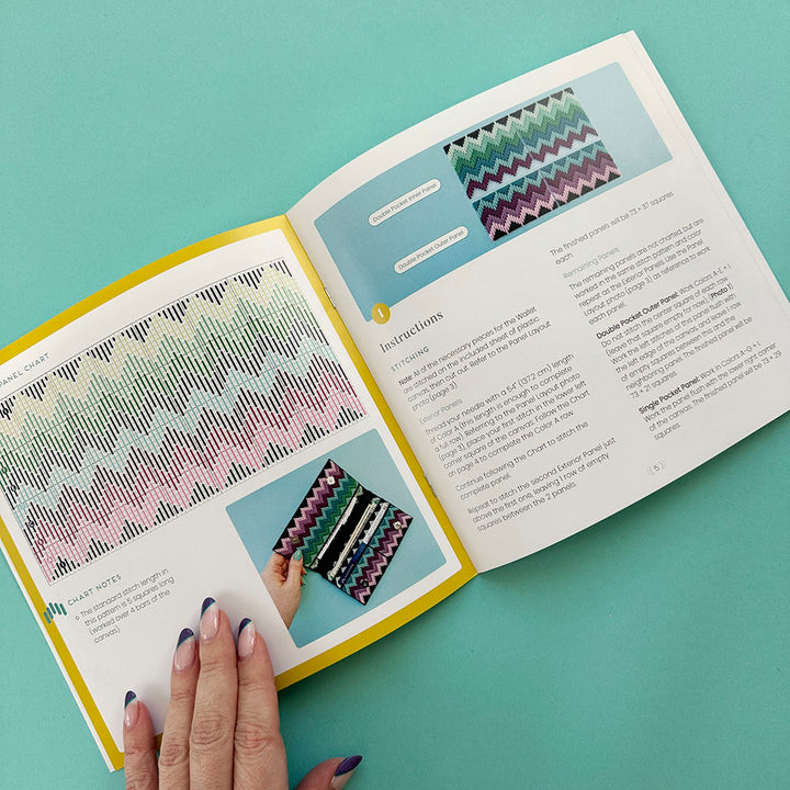 Ocean Tides Wallet Pattern Booklet