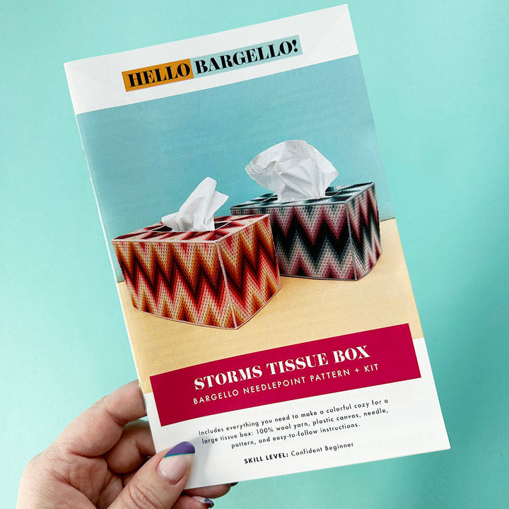 Storms Tissue Box Pattern Booklet