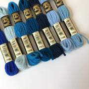 Tapestry Wool: Blues, Aquas, Teals