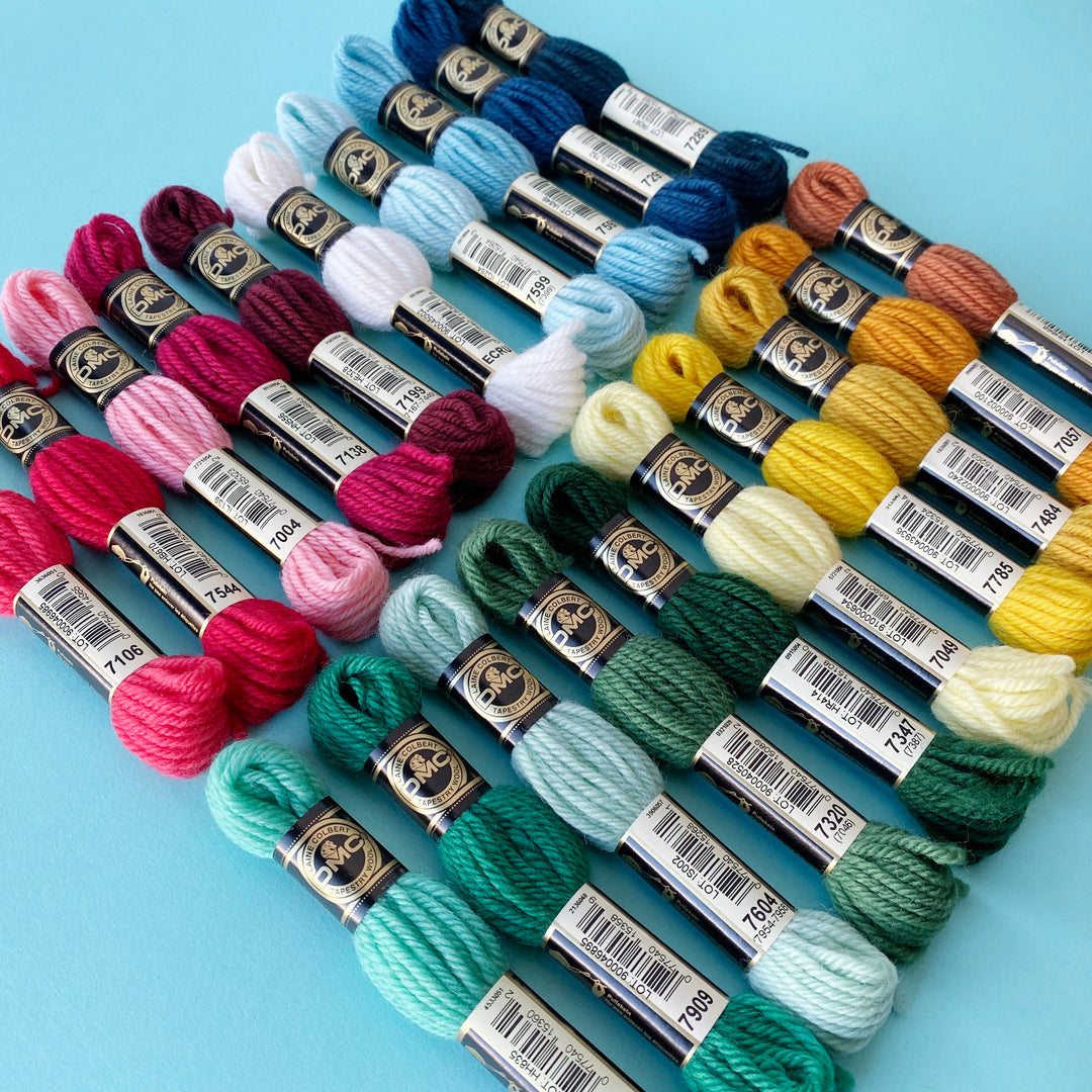 "Classic Holiday" 20 Skein Tapestry Wool Bundle