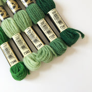 Tapestry Wool: Greens