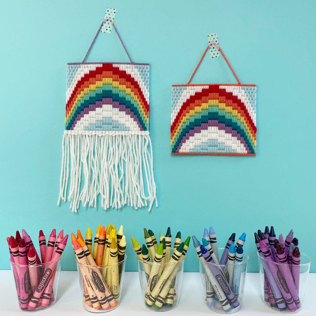 Speak Like Maya Rainbow Wall Hanging Craft Kit - Kids Crafts